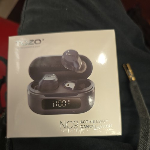 TOZO NC9 Hybrid Active Noise Cancelling Wireless Earbuds