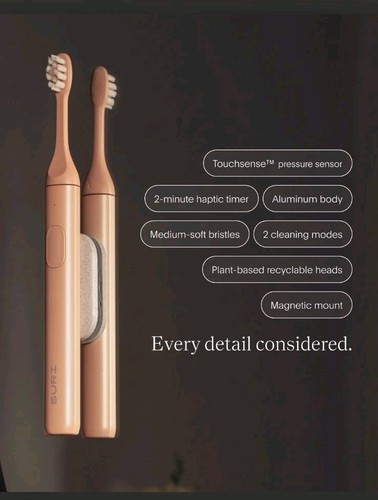 SURI Sunset Bloom Sonic Electric Toothbrush UV Sanitizing Case - photo 4