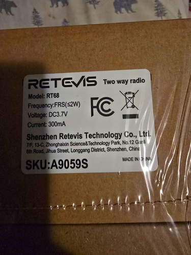 Retevis RT68 FRS Radio 6 Pack with Multi-Unit Charger - photo 2