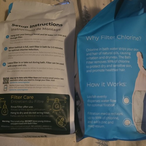 Santevia Bath Filter Mineral Filtration Chlorine Removal - photo 3
