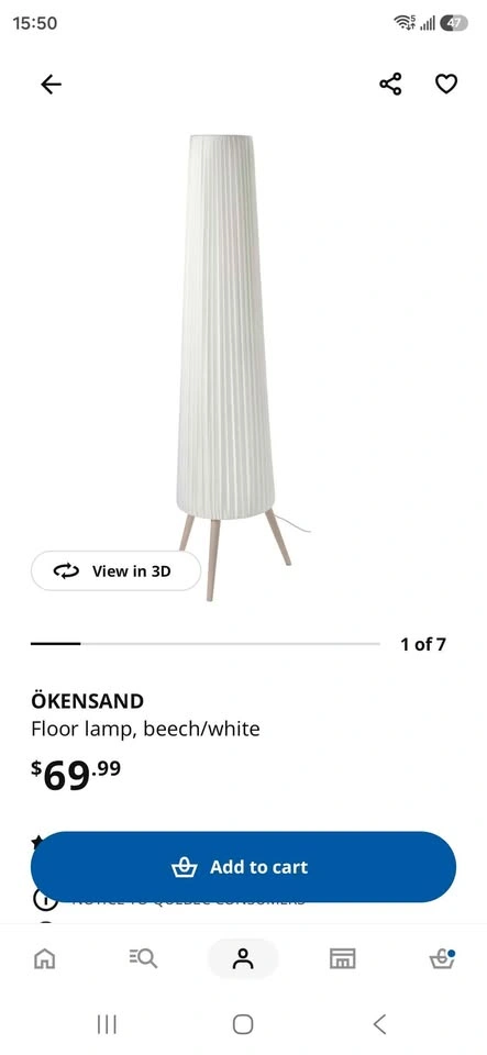 Ikea floor lamp - photo 3