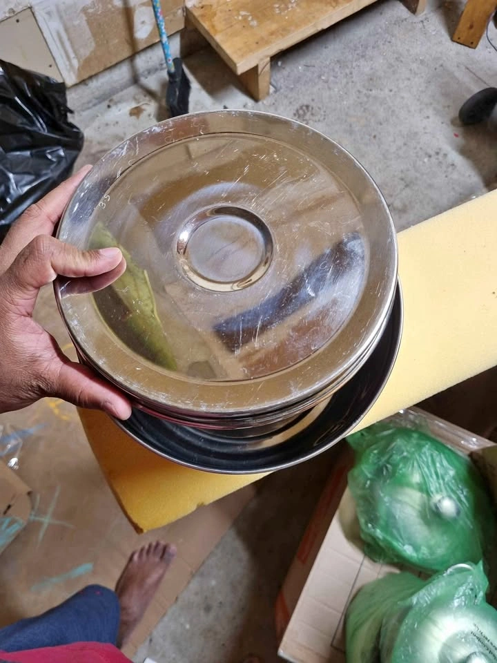 4-5 litres stainless steel storage container