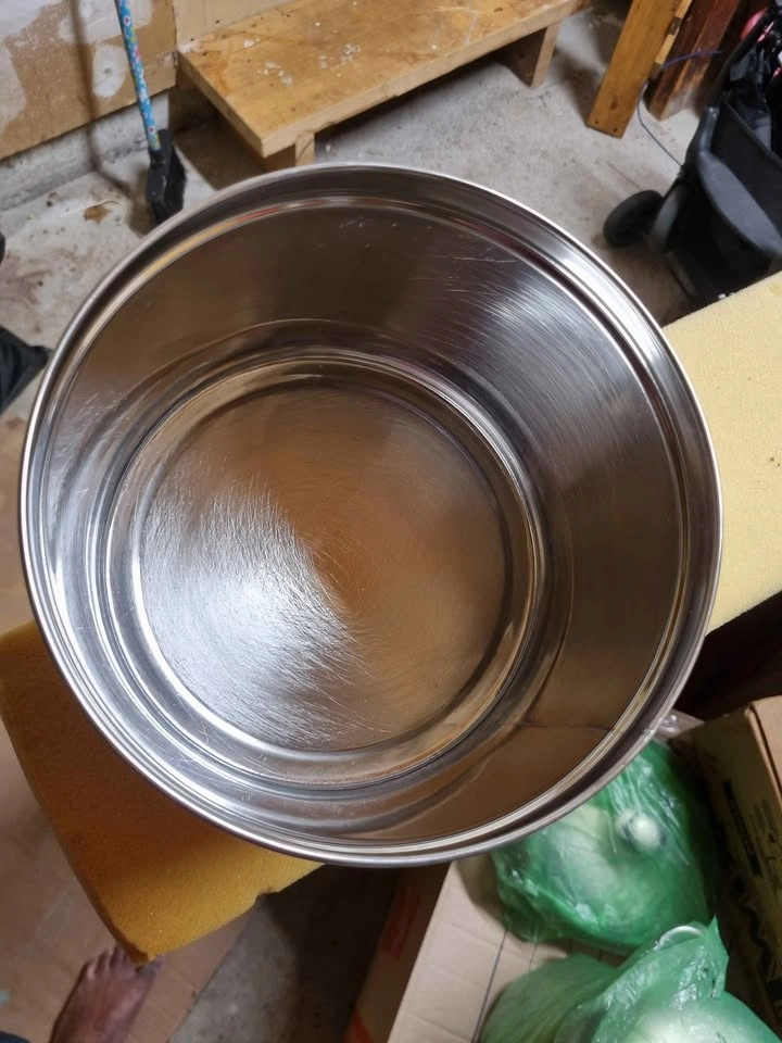4-5 litres stainless steel storage container - photo 3