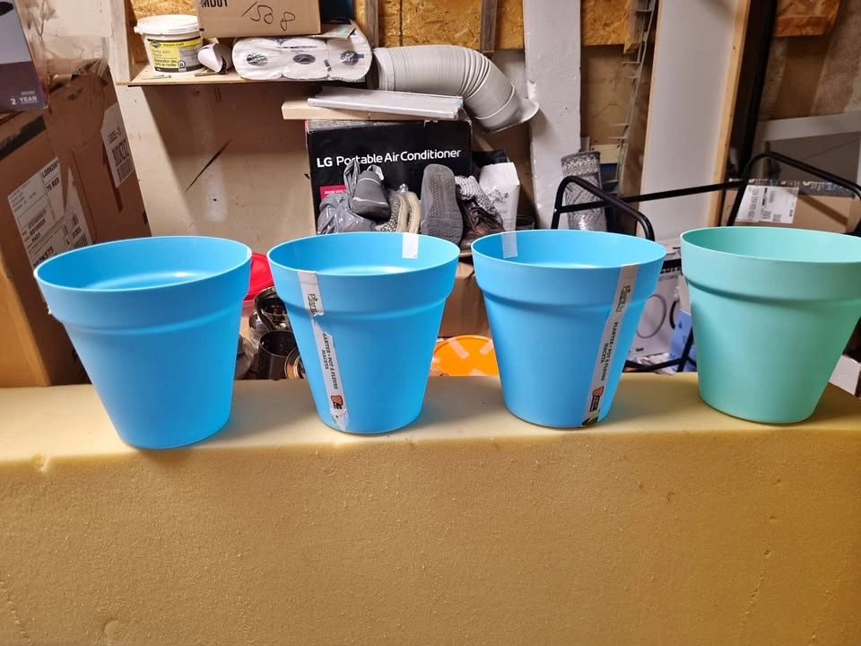 New - Garden Planter Pots - 7.25" x 7"