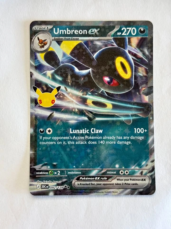 Umbreon ex - ME: 30th Celebration (30C)