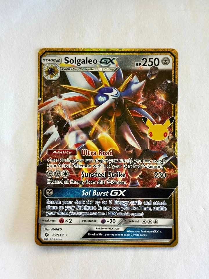 Solgaleo GX 89/149 30th Classic Collection Pokemon