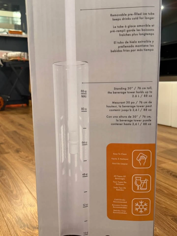 MESA Beverage Tower – Brand New in Box - photo 4