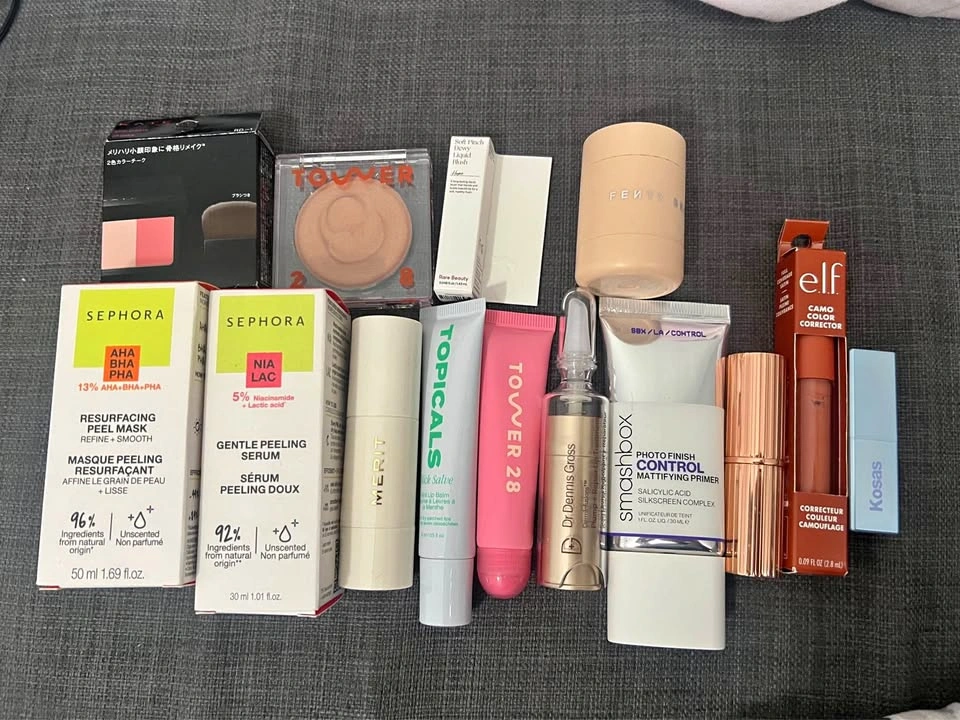All Unused Makeup and Skincare Bundle - Sephora, Smashbox, Fenty