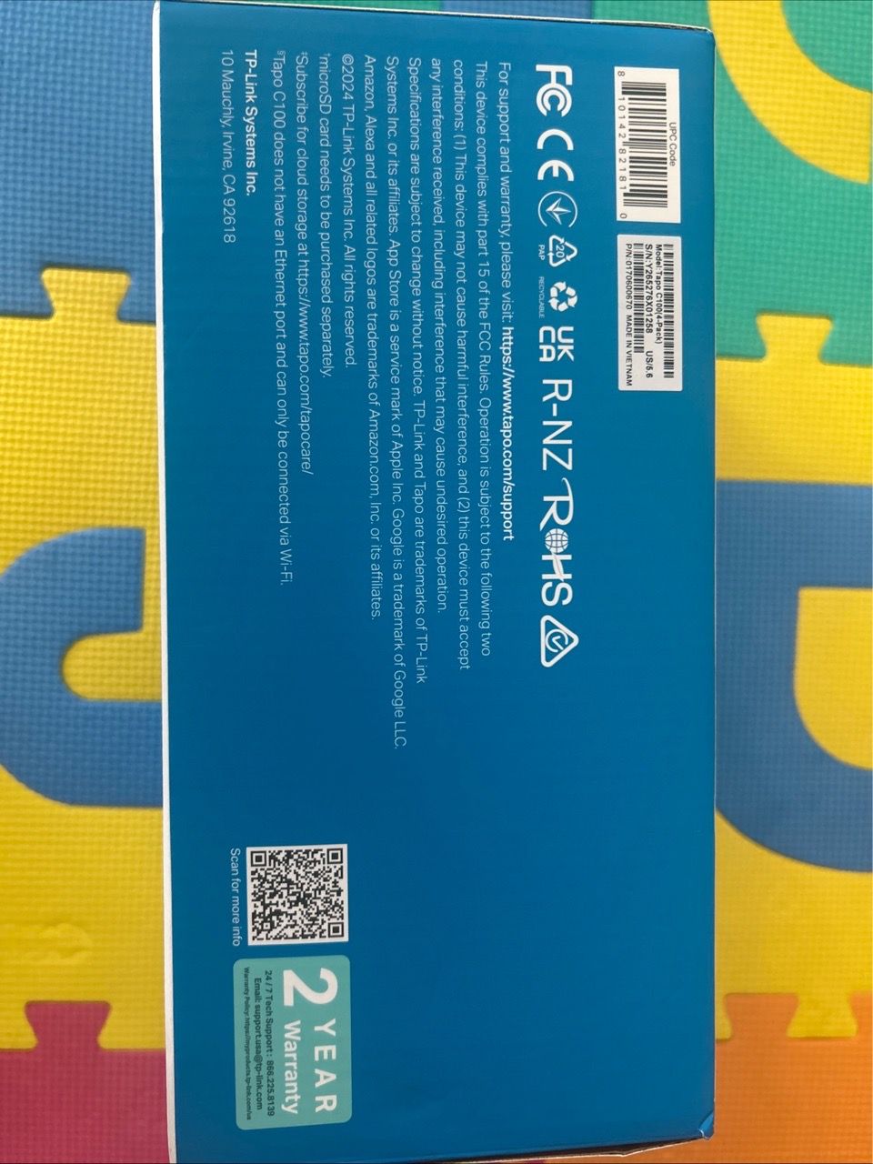 TP-Link Tapo C100 Wi-Fi Camera - photo 5