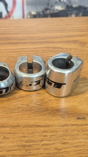 Rare GT BMX Lot: 4 Authentic Chrome Seat Clamps - photo 3
