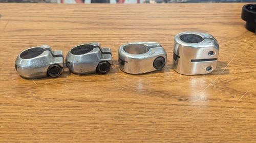 Rare GT BMX Lot: 4 Authentic Chrome Seat Clamps - photo 5