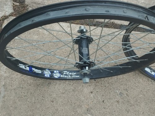Haro Alienation BMX 20" Wheel Set 3/8" Front 14mm Rear - photo 4