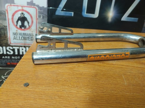 Vintage 20in Chrome BMX Fork Champion Profile Stamped - photo 2
