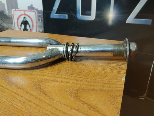 Vintage 20in Chrome BMX Fork Champion Profile Stamped - photo 4