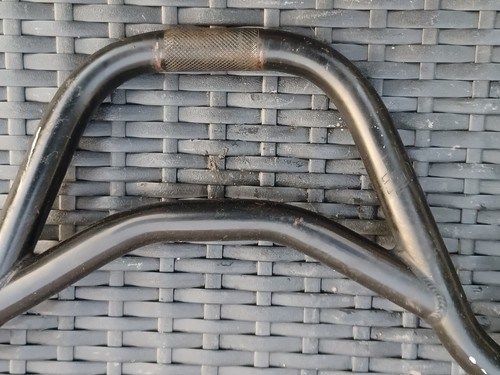 Retro 2008 GT BMX Handlebars Black Stamped 26x8 - photo 3