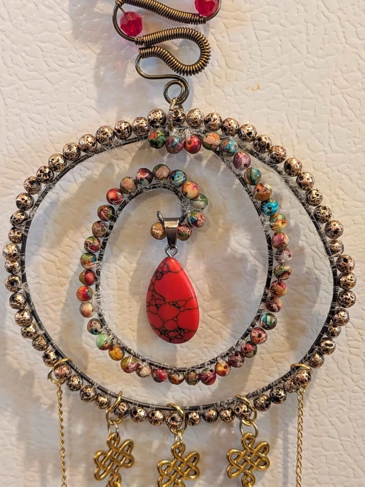Rose Fire Sun Catcher - photo 3