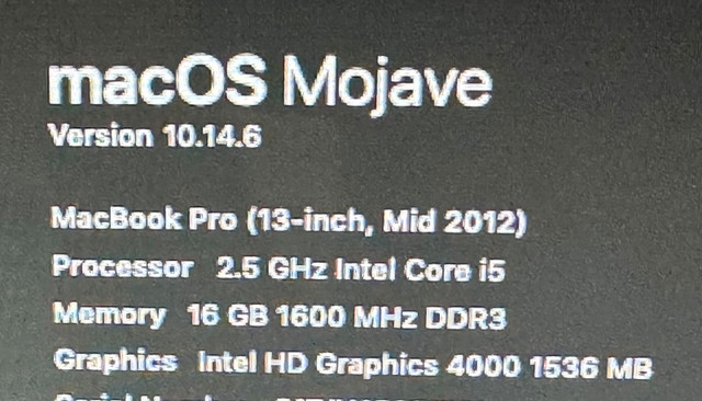 Upgraded MBP 13” mid-2012, 16GB, 1TB SSHD, mint condition - photo 5