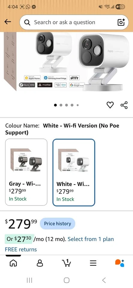 Aqara Camera Hub G5 Pro Wi-Fi Security Camera - photo 2
