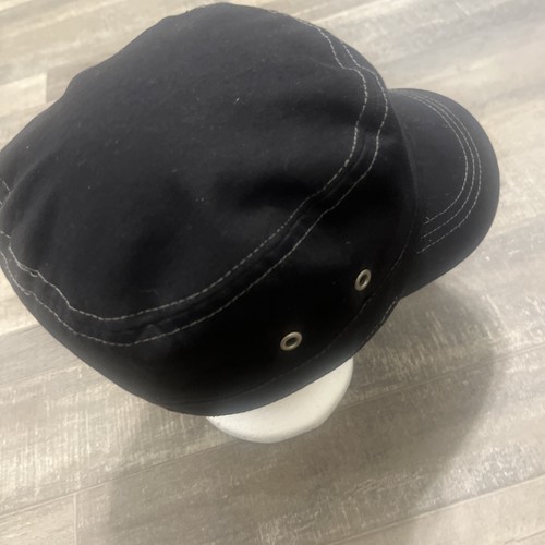 Roots Black Cotton Military Style Womens Cap - photo 4