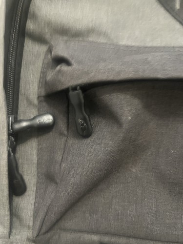 Roots 73 Grey Backpack Front Pocket Small Womens - photo 4