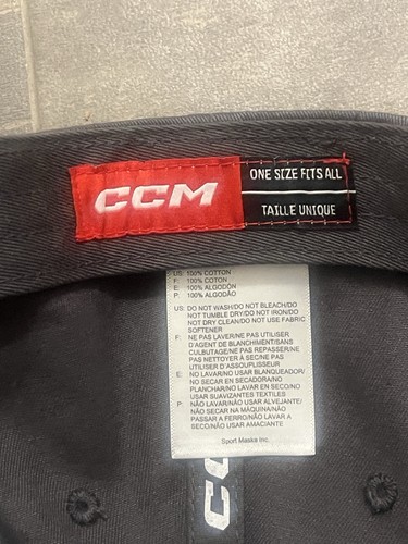 CCM Grey Adjustable Mens Cotton Cap Casual Athleisure Sporty - photo 4