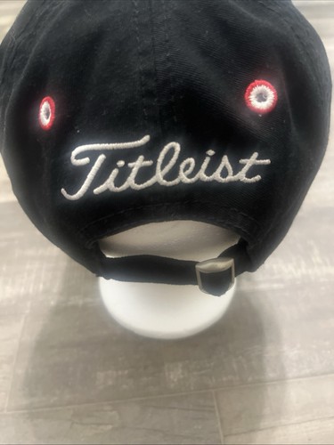 Titlest Black White Red Adjustable Mens Cotton New Era Cap - photo 2