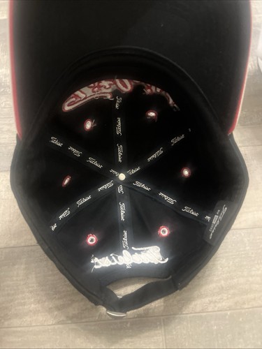 Titlest Black White Red Adjustable Mens Cotton New Era Cap - photo 4