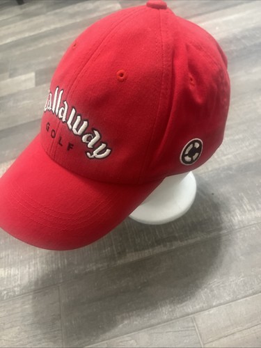Callaway Golf Red Cotton Adjustable Mens Cap - photo 2