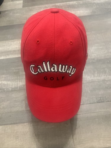 Callaway Golf Red Cotton Adjustable Mens Cap - photo 4