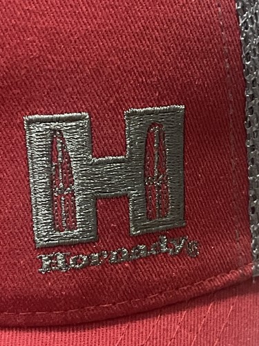 Hornady Ammunition snapback burgundy Red Grey Cap Mens - photo 2