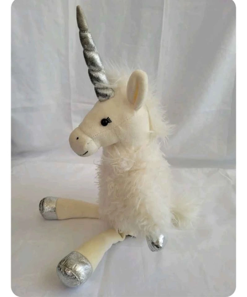 Jellycat "Pearl" The Unicorn White Silver 15" Plush - photo 5