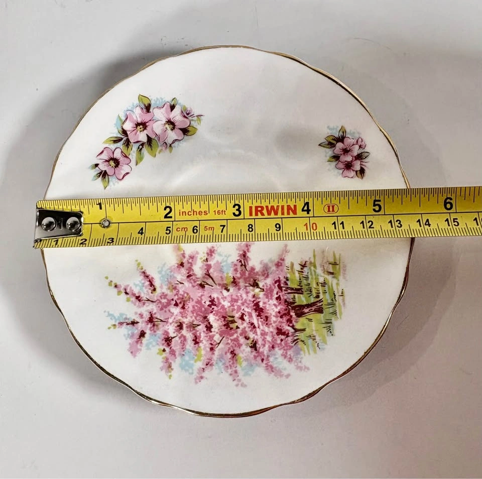 Cambridge Bone China Dogwood Tree Teacup and Saucer Set - photo 5
