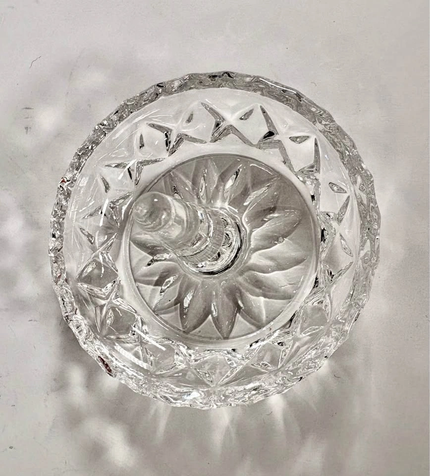 Vintage Crystal Ring Holder Dish - photo 3