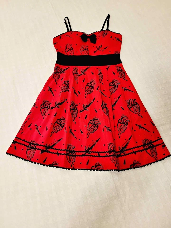 1950's Style Pin-Up Dress-Size Small