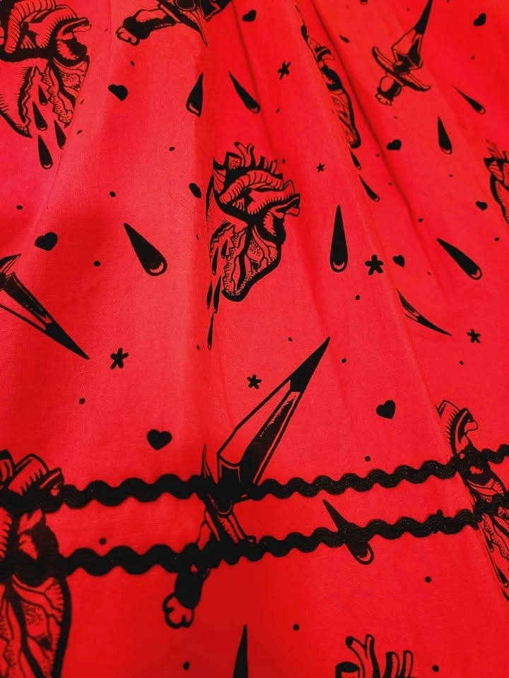 1950's Style Pin-Up Dress-Size Small - photo 3