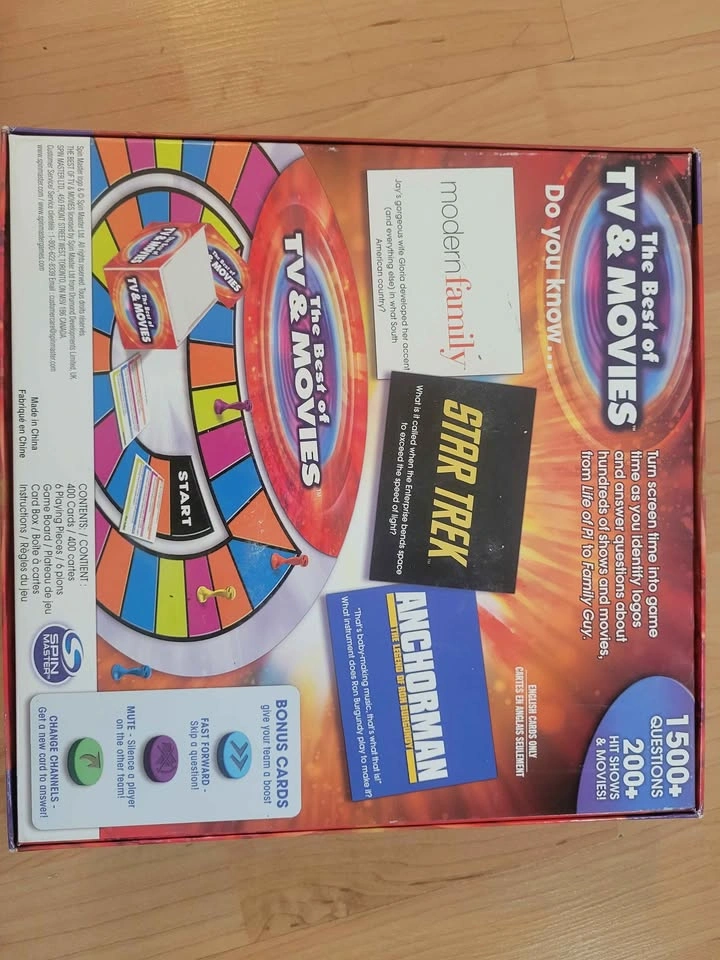 Best of Movies and TV boardgame - photo 2