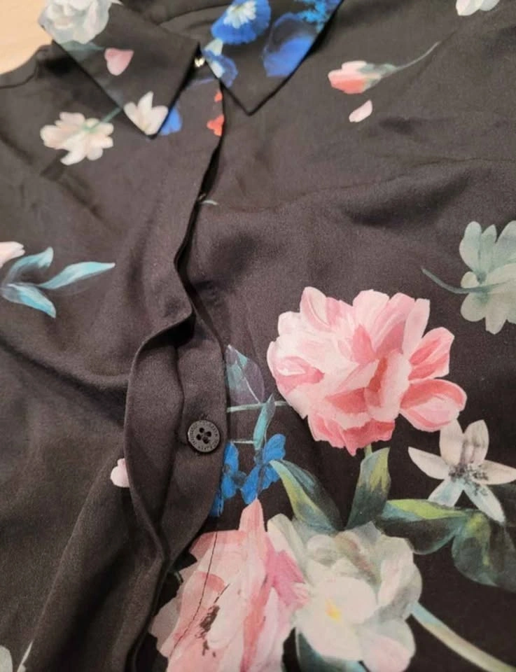 Ted Baker Floral Button-Down Shirt Blouse - photo 5
