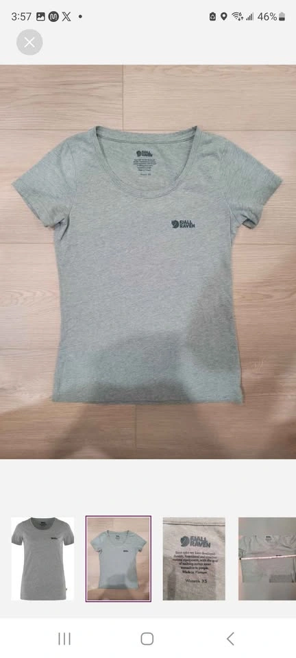 Women's XS Fjall Raven Scoop Neck T Shirt - photo 2