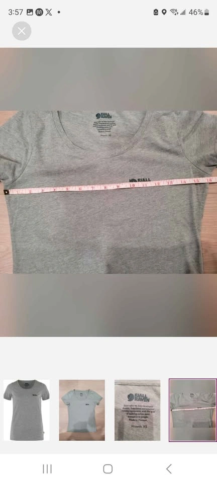 Women's XS Fjall Raven Scoop Neck T Shirt - photo 4