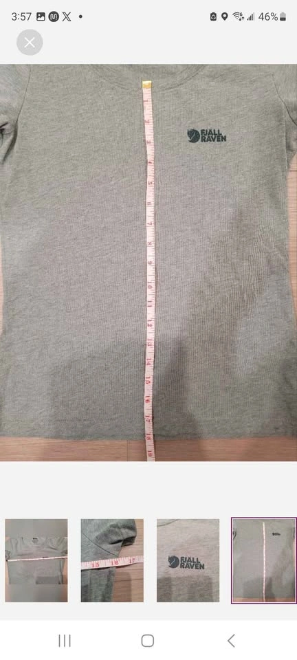Women's XS Fjall Raven Scoop Neck T Shirt - photo 5