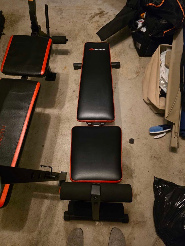 gym bench and bench press - photo 2
