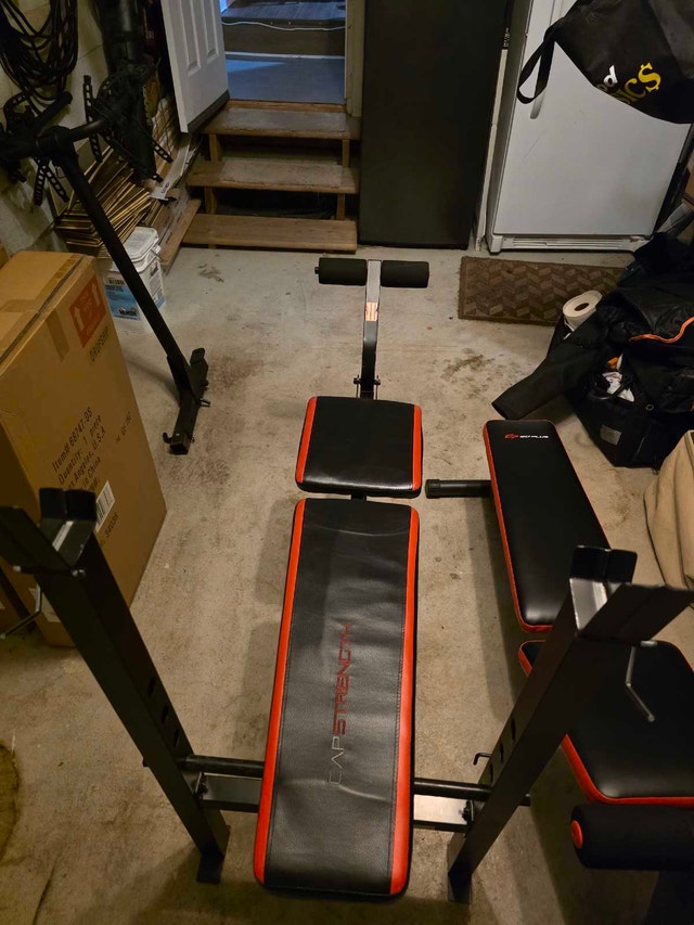 gym bench and bench press - photo 3