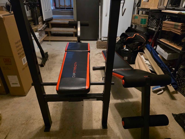 gym bench and bench press - photo 4