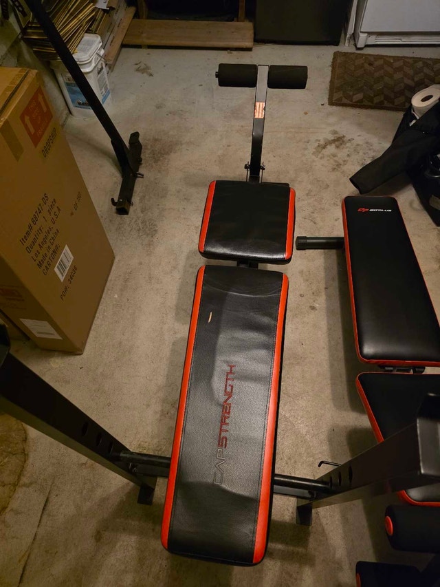 gym bench and bench press - photo 5