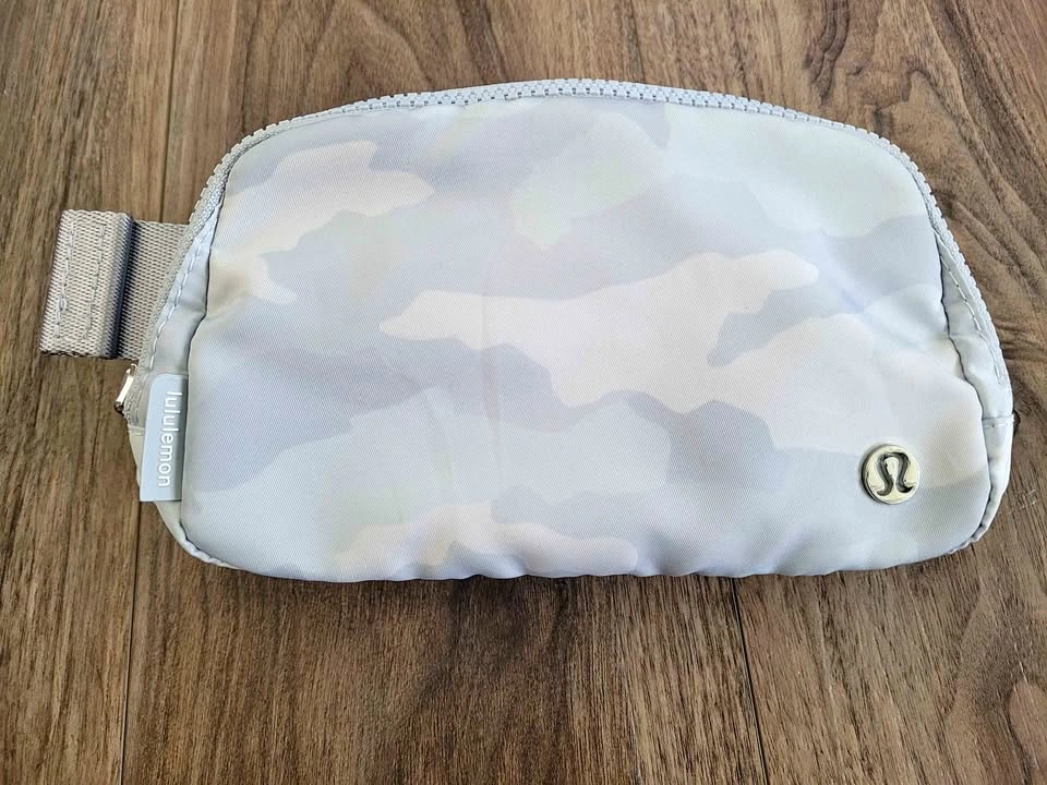 Lululemon White Camo Belt Bag