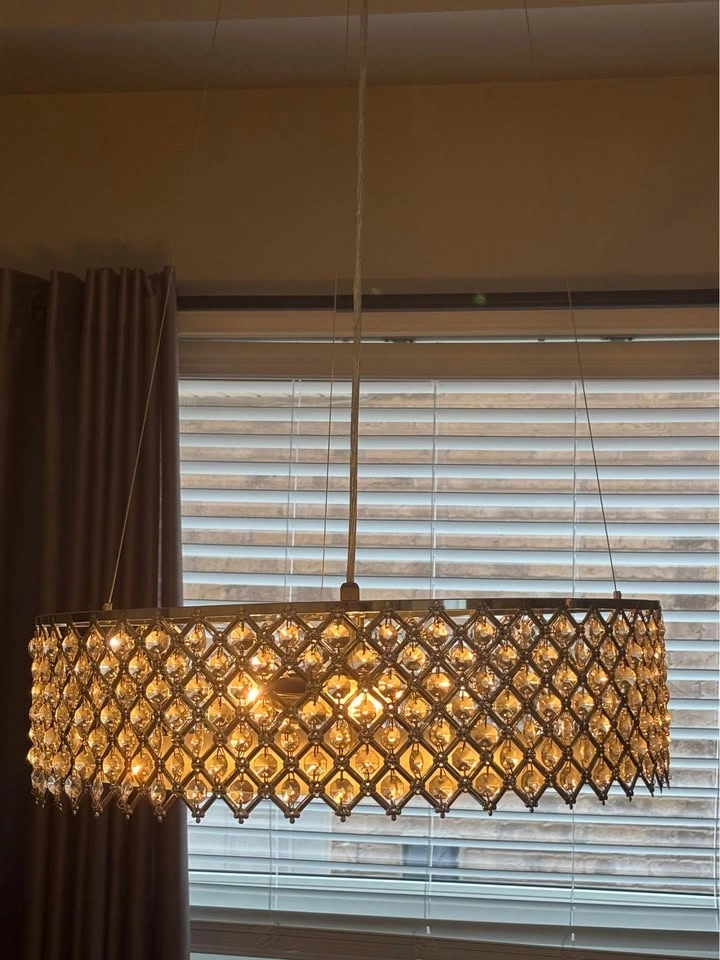 Crystal Drum Chandelier - photo 3