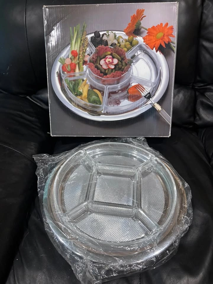 Studio Nova Focus 6-Piece Glass Appetizer Serving Set