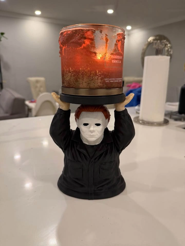Michael Myers Horror Candle Holder - photo 3
