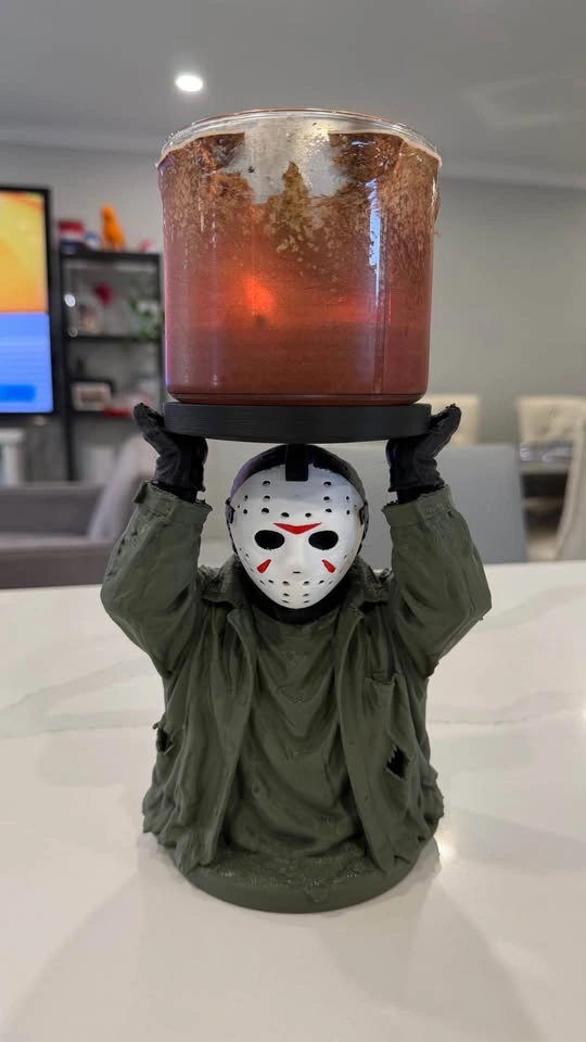 Jason Voorhees Friday the 13th Candle Holder - photo 2