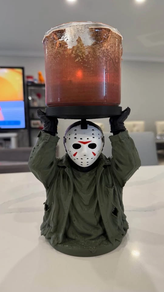 Jason Voorhees Friday the 13th Candle Holder - photo 3
